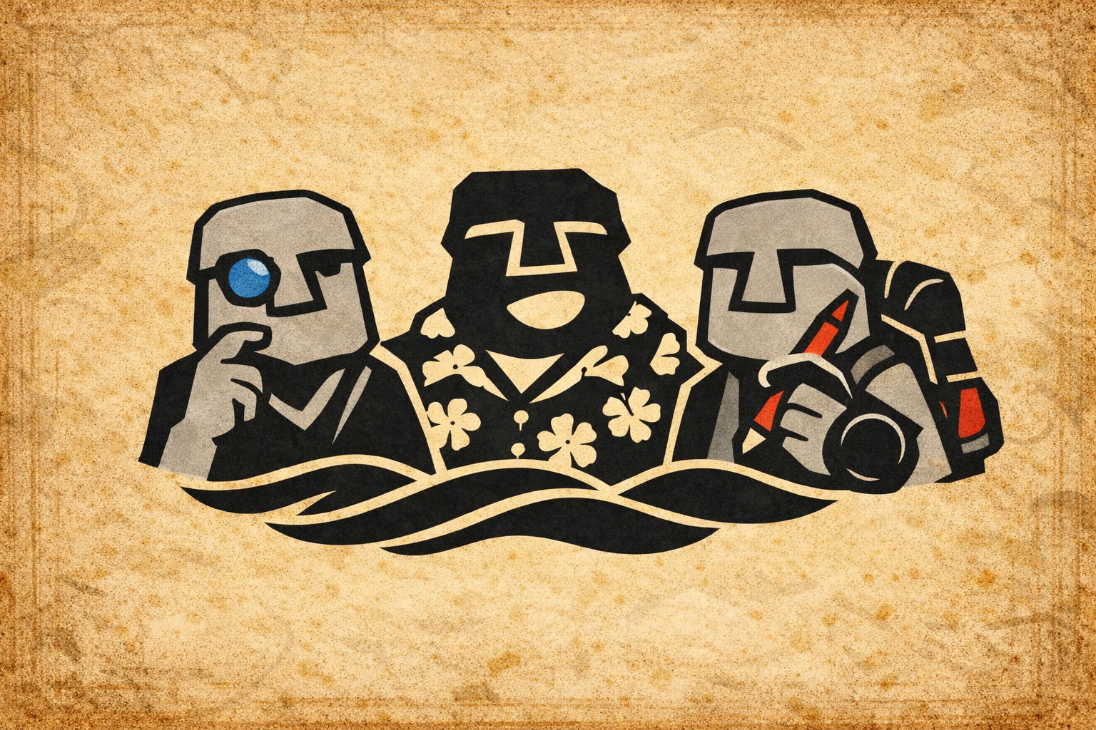 三石而立